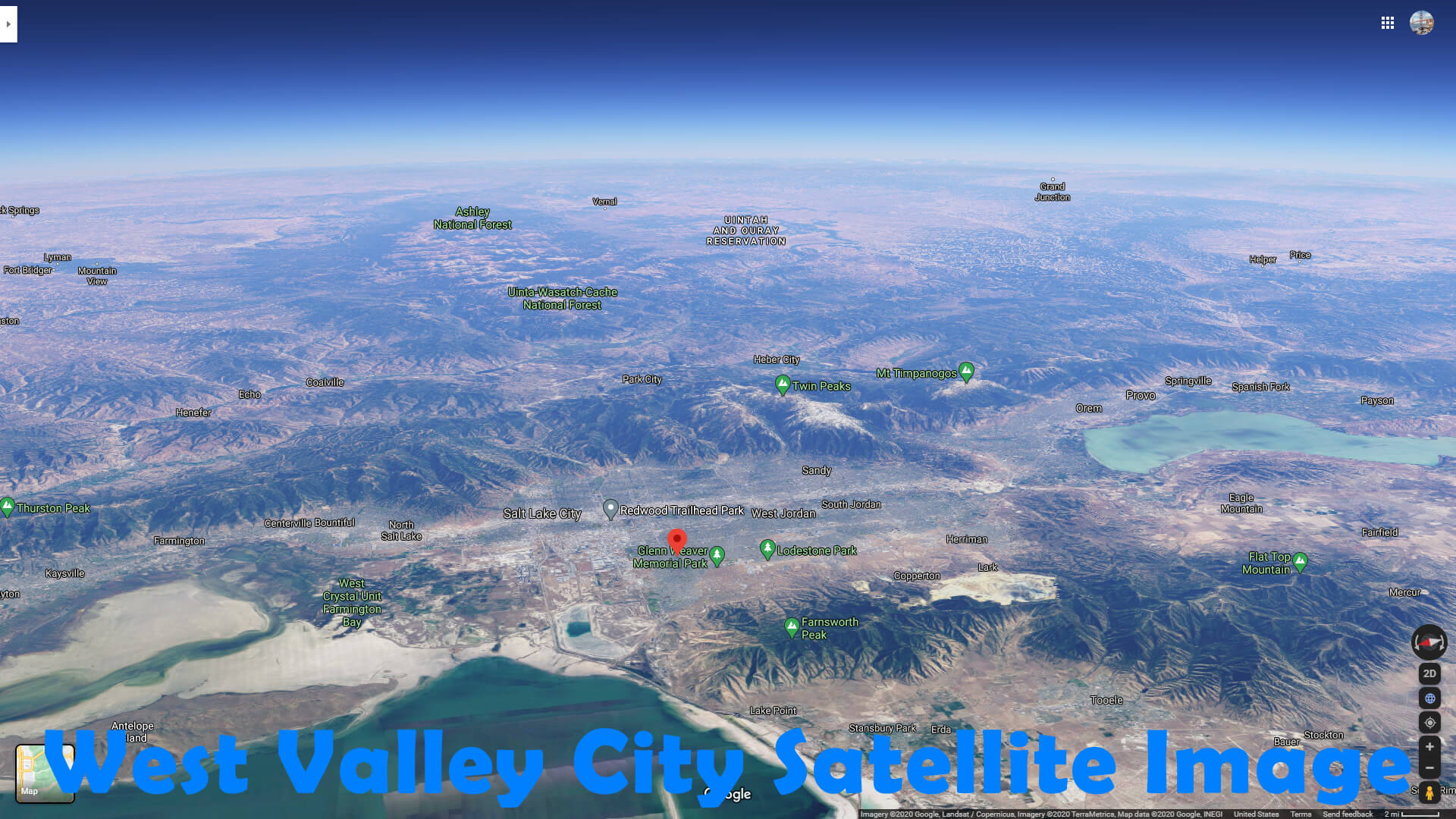 West Vallee Ville Satellite Image